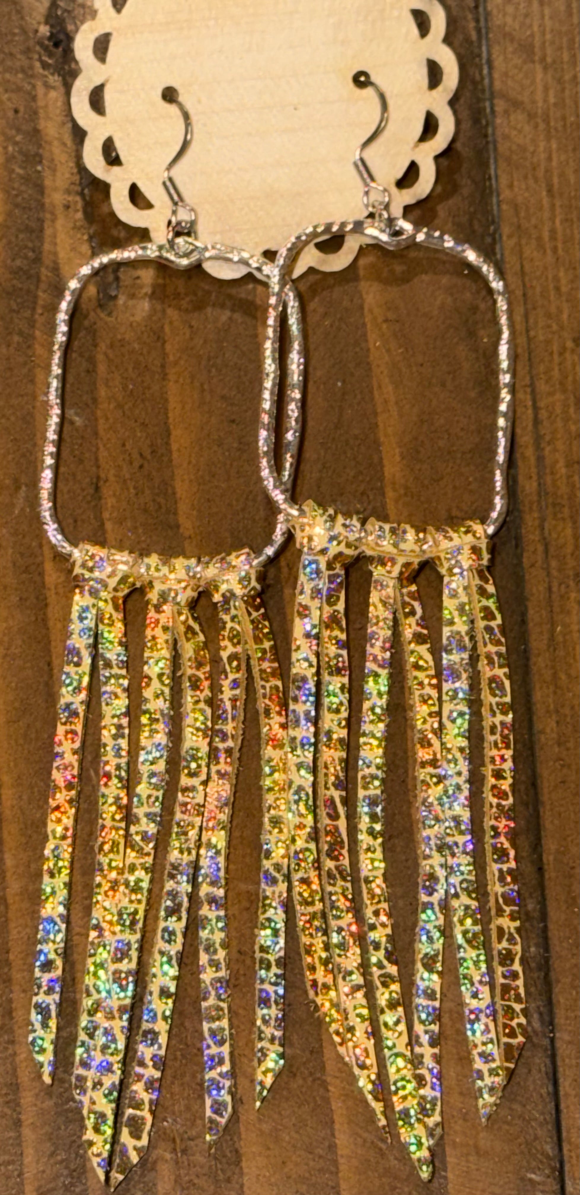Fringe earrings